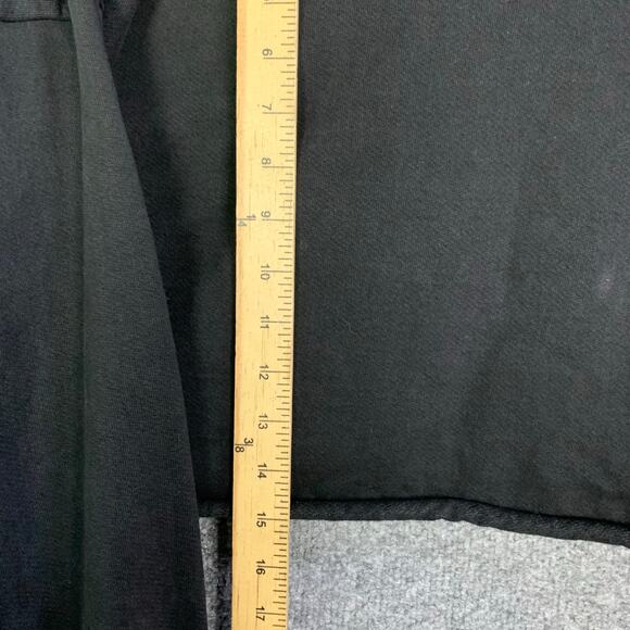 Talentless Black Cropped Long Sleeve Pullover Hoodie Size XS/S - Picture 4 of 8